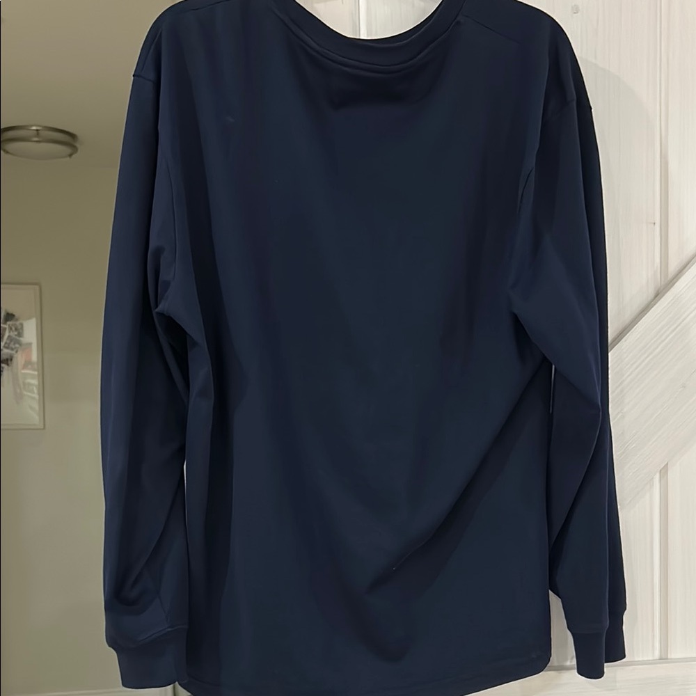 Lacoste Navy Long Sleeve Shirt - Picture 2 of 3